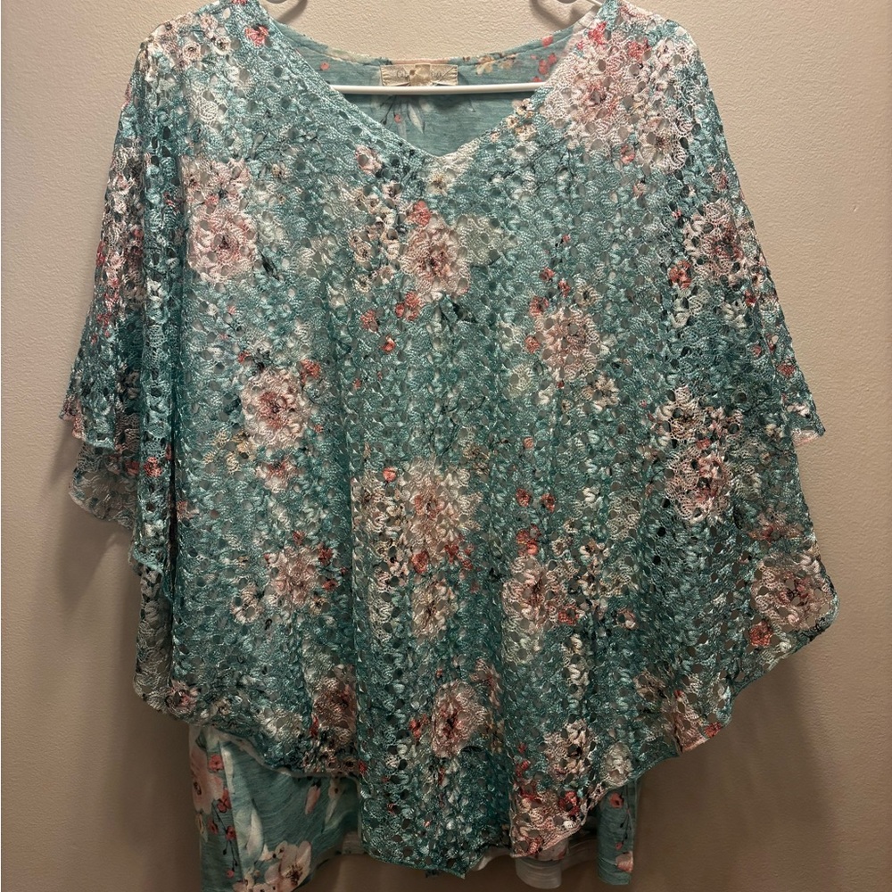 Floral Lace Women Top